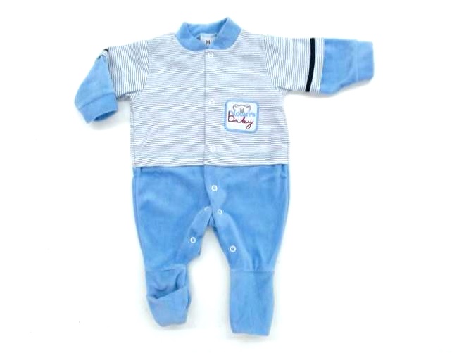 Macacão Bloomys Bebe Masc Lgo Plush Pé Reversível