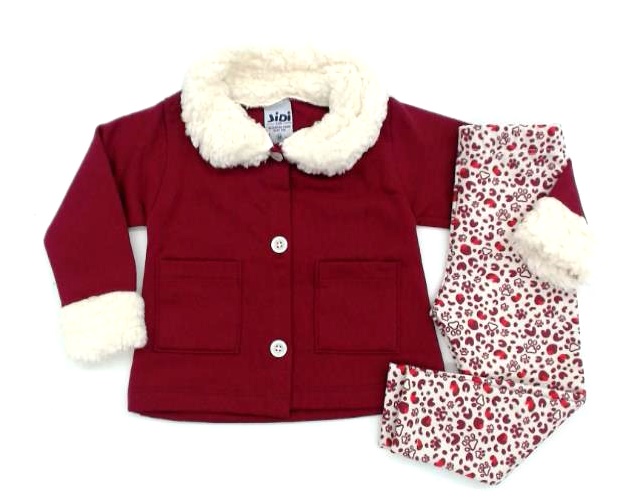 Conjunto Jidi Bebe Fem Mol Legging