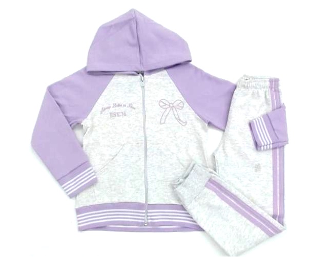 Conjunto Ninachild Inf Fem Mol Capuz Calça