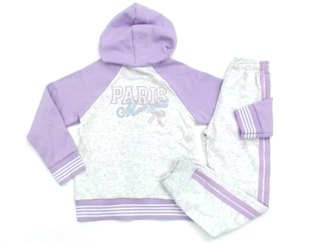 Conjunto Ninachild Inf Fem Mol Capuz Calça