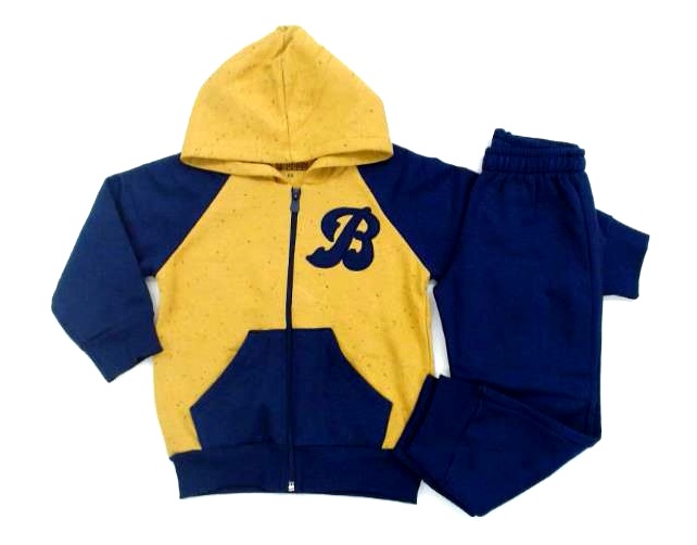 Conjunto Ninoboy P.passos Masc Mol Capuz