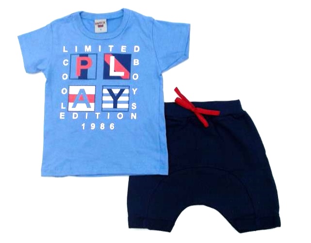 Conjunto Pimentinha P.passos Masc M/c Malha