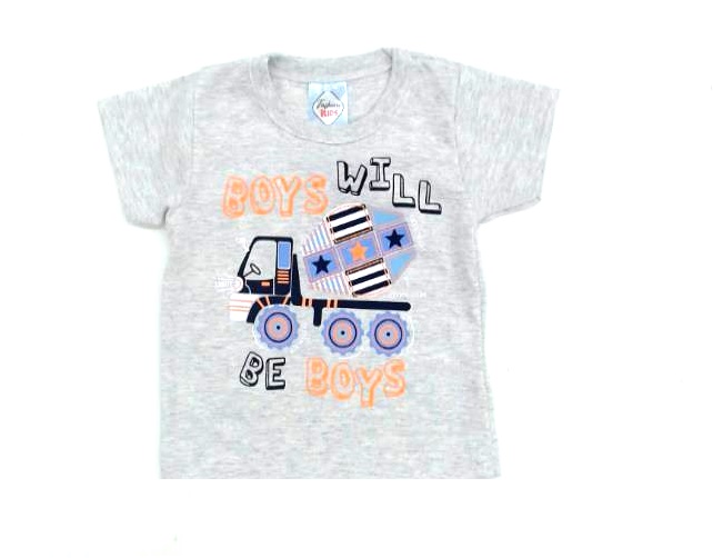 Camiseta Fashionkids Bebe Masc M/c Malha