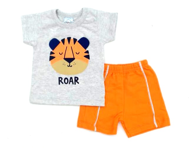 Conjunto Fashionkids Bebe Masc M/c Malha