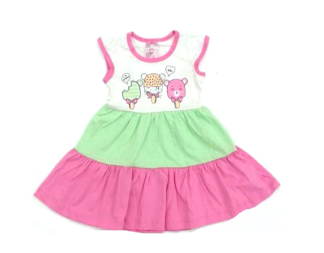 Vestido Fashionkids P.passos Mga Jap Malha 3marias
