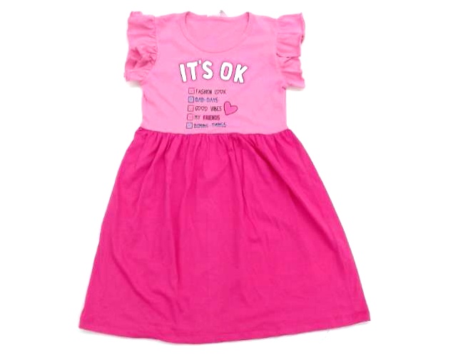 Vestido Fashionkids Juv Mga Jap Malha