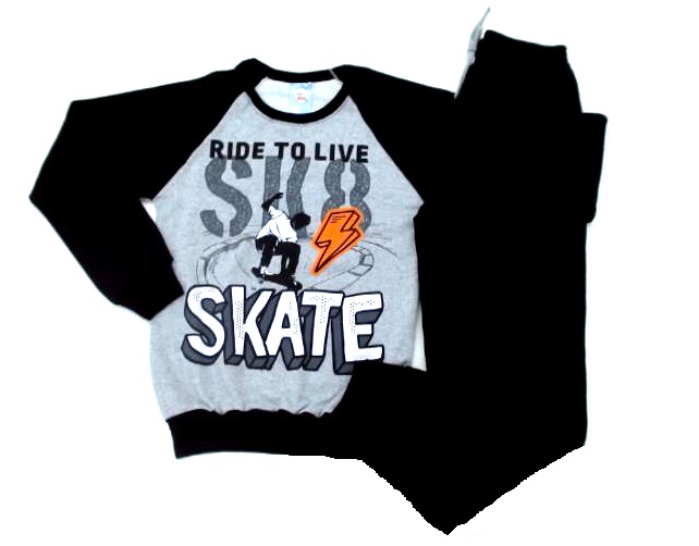 Conjunto Fashionkids Juv Masc Mol