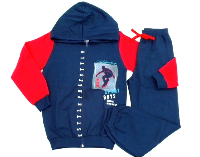 Conjunto Pituki Juv Masc Mol Capuz