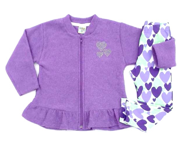 Conjunto Didiene Primeiros Passos  Bouclé Legging