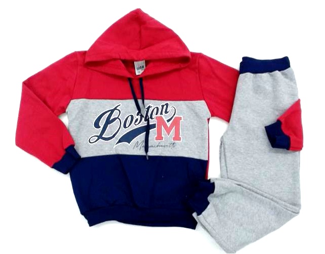 Conjunto Didiene Inf Masc Mol Capuz
