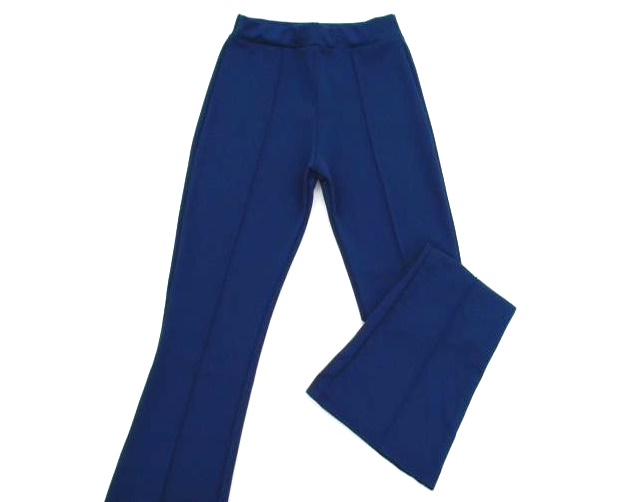 Calça Rose Juv Fem Poliéster Flare