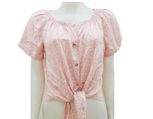 Blusa Armando Ad Fem M/c Viscose Aberta Ciganinha