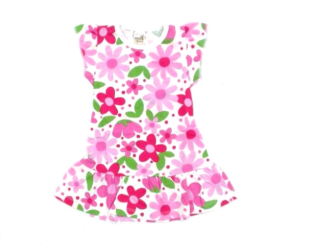 Vestido Jeitodoce P.passos Mga Jap Malha Estamp