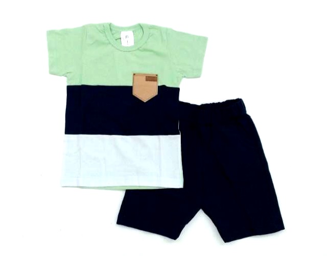 Conjunto Jdboys Primeiros Passos Manga Curta Malha