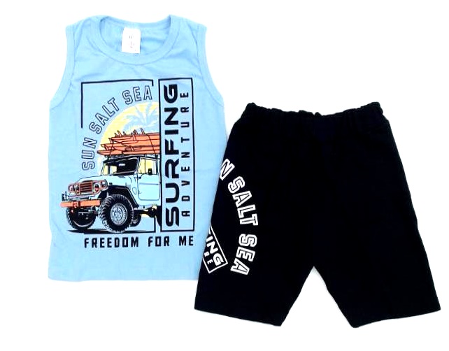 Conjunto Jdboys Inf Masc Reg Machão Malha