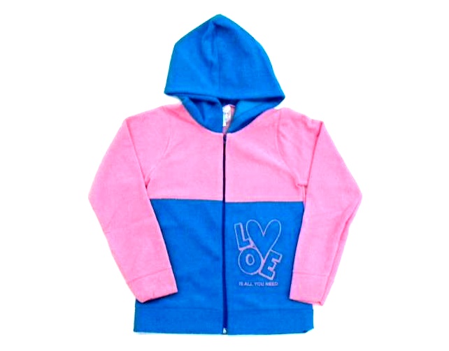 Jaqueta Jiss Juvenil Feminina Bouclé Capuz