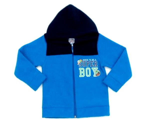 Jaqueta Indiababy P.passos Masc Bouclé Capuz
