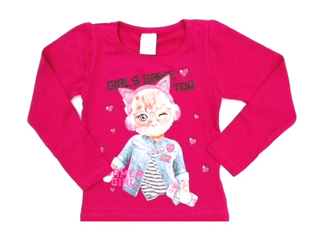 Blusa Minimundo Inf Fem M/l Cotton