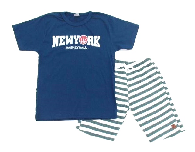 Conjunto Didiene Inf Masc M/c Malha