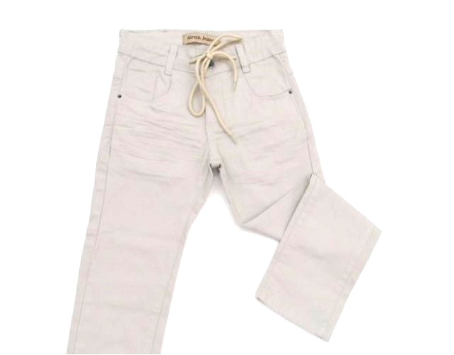 Calça North Inf Masc Sarja Lycra Cordão