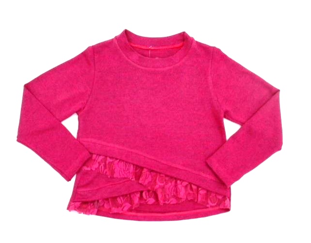 Blusa Meimar Juv Fem M/l Lãzinha Renda Cropped