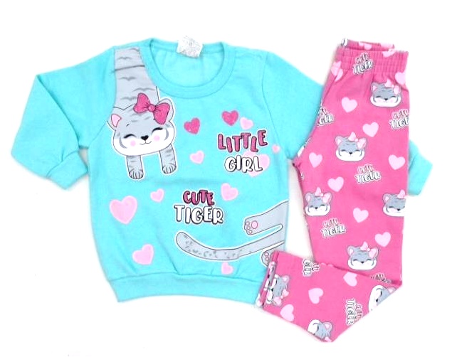 Conjunto Pituki Primeiros Passos Moletom Legging Cotton