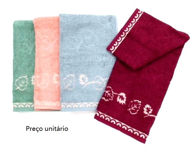 Toalha-rosto Mafratex Felpuda New Veneza 75x48cm