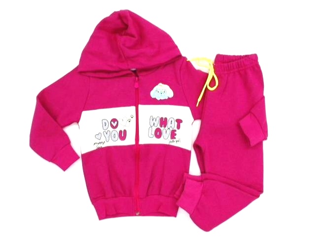 Conjunto Wilbertex P.passos Fem Mol Capuz Calça