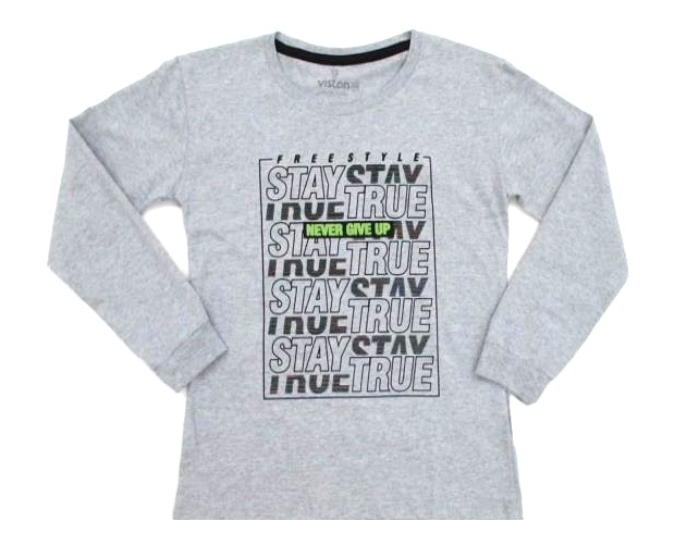 Camiseta Viston Juv Masc M/l Malha