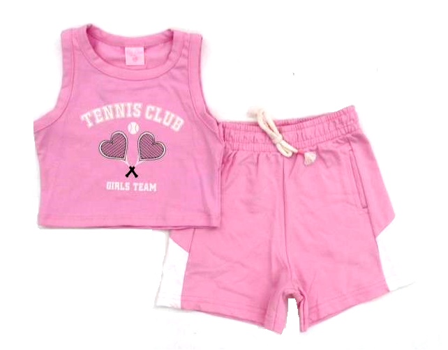 Conjunto Bygus Inf Fem Reg Cotton Cropped Short