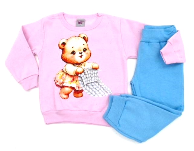 Conjunto Pimentinha Primeiros Passos Moletom Calça