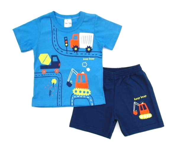 Conjunto Catolele Primeiros Passos Manga Curta Malha