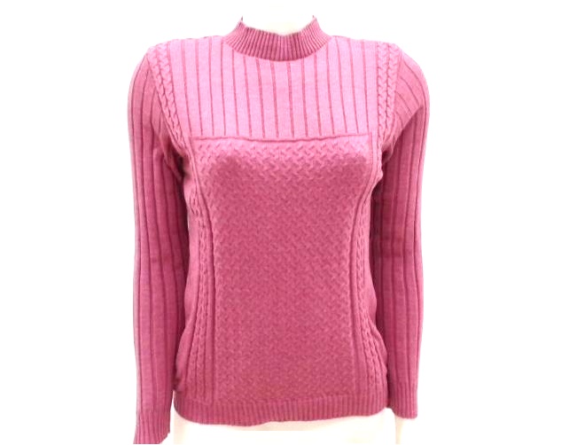 Blusa Fatichi Ad Fem Lã/acril Trabalhada