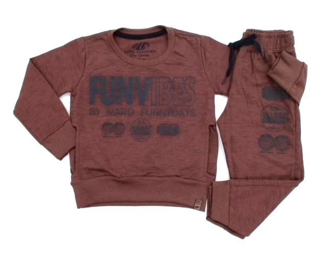 Conjunto Maro Primeiros Passos  Moletom Jet