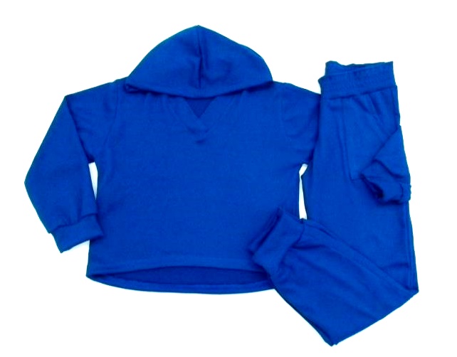 Conjunto Meimar Juv Fem Lãzinha Capuz Calça