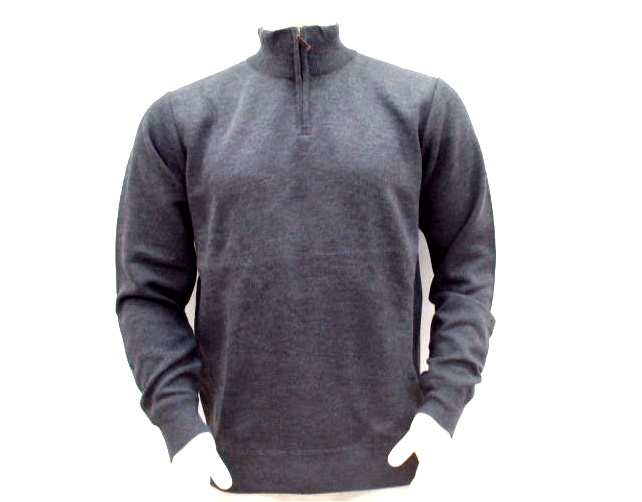 Blusa Giorgiobianco Ad Masc Lã/acril G.alta Zíper
