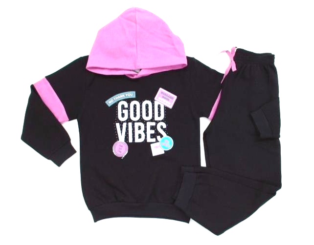 Conjunto Indiababy Inf Fem Mol Capuz Calça