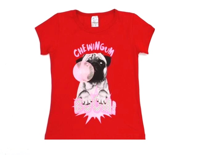 Blusa Lookinhos Inf Fem M/c Cotton
