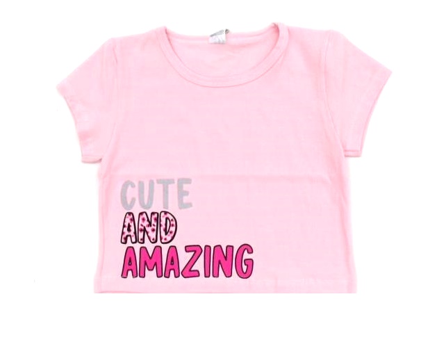 Blusa Lookinhos Juv Fem M/c Cotton Cropped