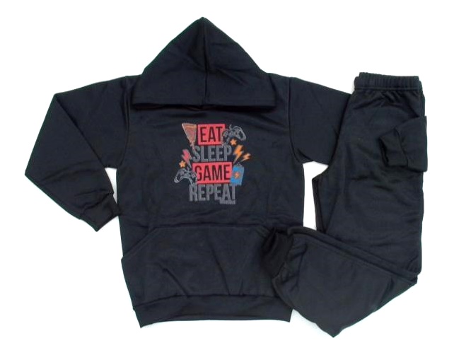 Conjunto Biabiel Inf Masc Mol Capuz