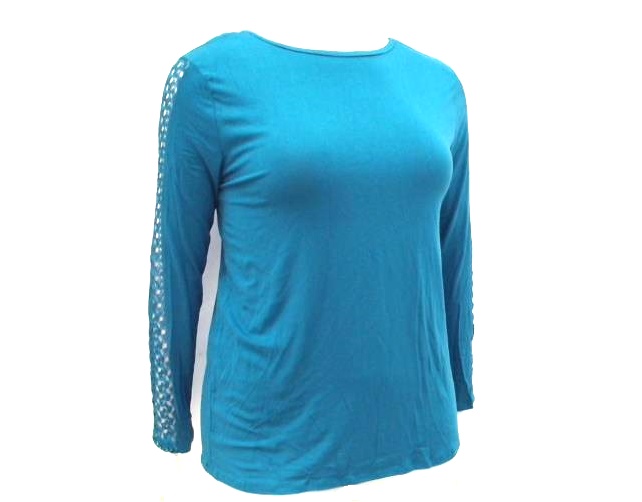 Blusa Armando Ad Exg Fem M/l Viscol Renda