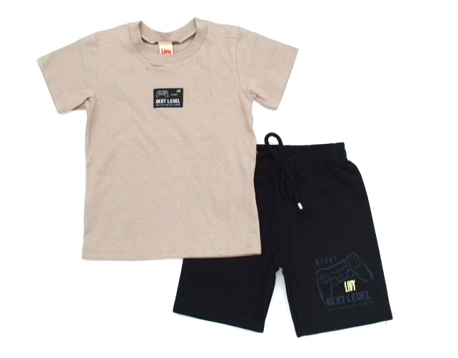 Conjunto Livy Primeiros Passos Manga Curta Malha