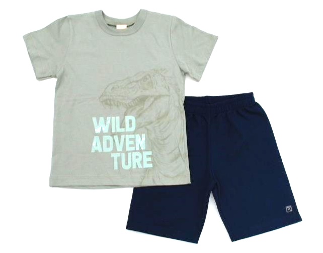 Conjunto Livy Inf Masc M/c Malha