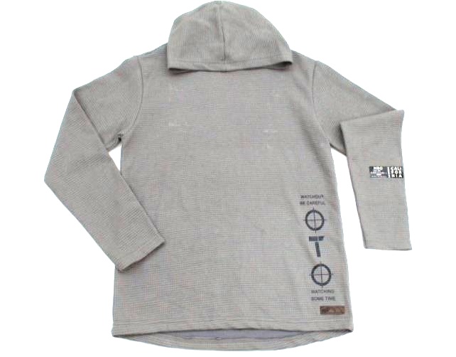 Camiseta Maro Juv Masc M/l Malha Favo Capuz