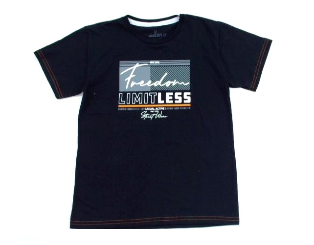 Camiseta Viston Juv Masc M/c Malha