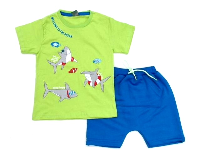 Conjunto Viston Primeiros Passos Manga Curta Malha