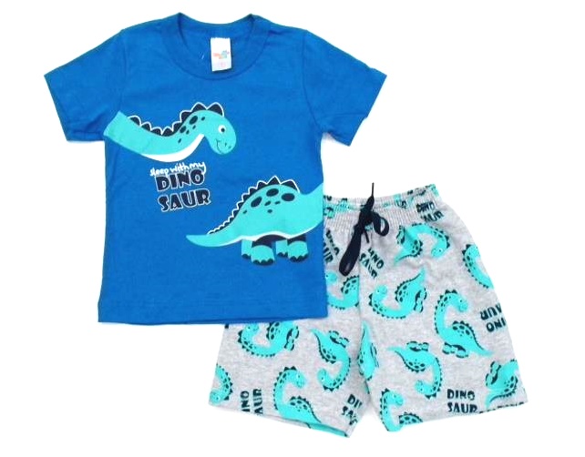 Conjunto Shumakids P.passos Masc M/c Malha