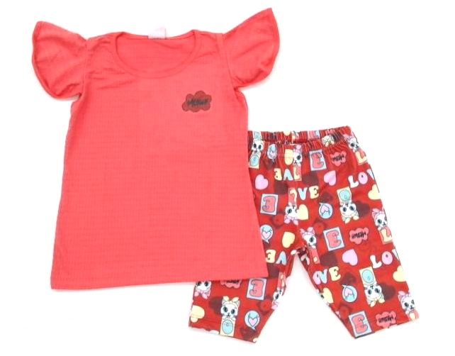 Conjunto Wilbertex Inf Fem M/c Malha Bermuda