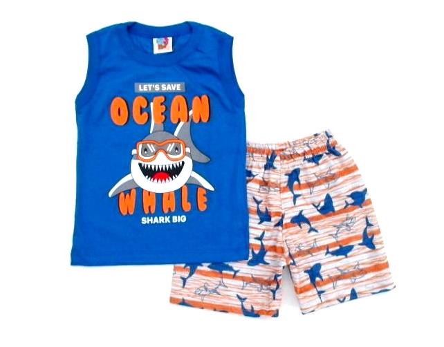 Conjunto Wkids P.passos Masc Reg Machão Malha