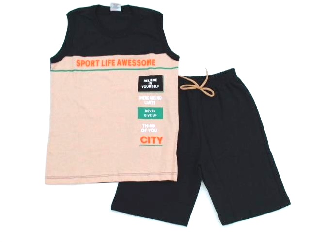 Conjunto Wkids Juv Masc Reg Machão Malha